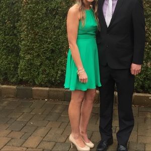 Express green dress sz 2, Work once.